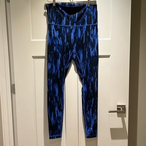 Lululemon Wunder Under High Rise legging Blue